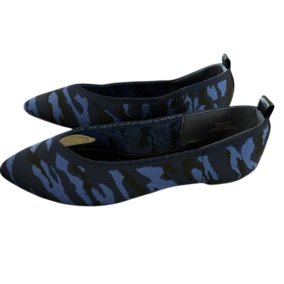 Journee Collection Karise Knit Fabric Flats NEW Size 6.5 WIDE - Picture 6 of 10